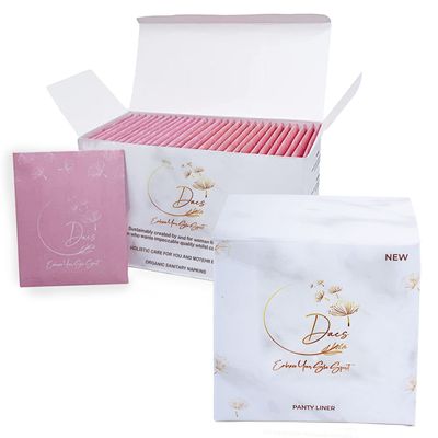 DAES Rashfree organic cotton sanitary pads for woman combo pack ||55units||Light flow pads||Rpads+ panty liners || leakproof || toxinfree ||ultrasoft|| ultrathin