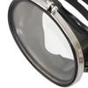 Loom Tree Classic Oval Scuba Dive Mask No Fogging Tempered Glass Underwater Glasses Black view 2