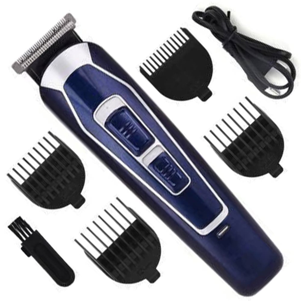 Blu Trimmer Hair Cutting Machine Runtime: 45 min Body Groomer for Men & Women (Blue)