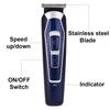 Blu Trimmer Hair Cutting Machine Runtime: 45 min Body Groomer for Men & Women (Blue) view 4