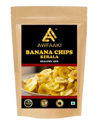 Awfaaki Kerala Banana Chips | Kozhikodan Banana Chips | Calicut Banana Chips | Kerala Chips (500 g)