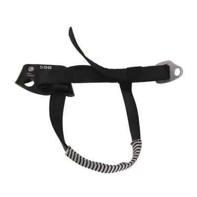 CALANDIS Safety Rock Climbing Caving Ascenders Equipment Black Fits Left Foot