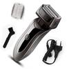 Bk Classic Model of Kemei9001 Rechargeable Shaver with 3D Shaving Shaver For Men, Women view 1
