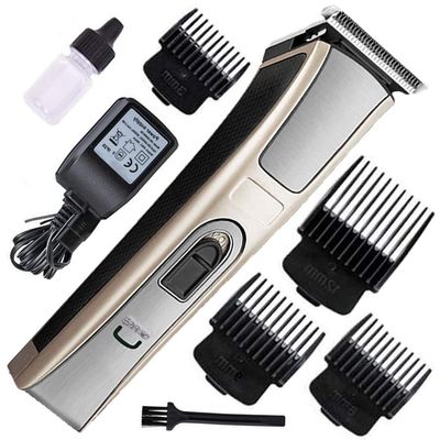 JPRO Metal Waterproof Professional Kemei50017 Corded/Cordless Trimmer Rechargeable Runtime: 60 Min Trimmer for Men