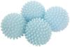 S&T INC. Reusable Laundry Dryer Balls, Soften and Fluff Laundry, Light Blue, 2.5 in, 4 Pack view 1