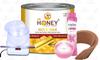 DR HONEY gold wax 600g strip stick heater and puff powder puff wax set best for your skin view 1