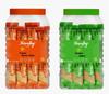 Hervalley Peanut Butter Chikk 50 Pieces of 15g and Sesame Chikki 50 Pieces of 13g JAR No Preservative Colour or Flavours (Two JAR) view 1