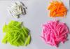 3NH Worm Ice Fishing Bait Soft 20Pcs 4.2Cm/0.5G Polaris 1.7" Winter Fishing Spinner Jerk Shine Jig Trout : Color 9| 15275 view 3
