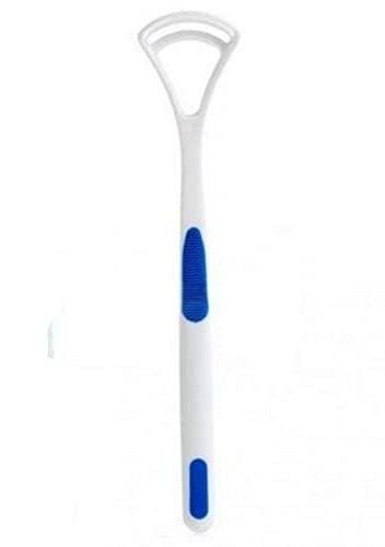 CELLEBII Adult Hand Scraper Fashion Tongue Cleaner Manual Brush With Silica Handle Multicolour Pack Of 1