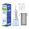 MEDITIVE Water Flosser Cordless for Teeth, Portable Oral Irrigator, Cordless Water Dental Flosser Teeth Cleaner, IPX7 Waterproof Teeth Cleaner with 350ml Detachable Water Tank view 1