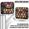 bvya Pill Organizer Case, Weekly Travel Pill Case Medication Reminder Daily AM PM, Day Night 7 Compartments,for 4 Times A Day, 7 Days a Week-Includes Printed Patterns Neoprene Carrying Case view 4