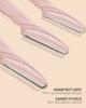 Eyebrow Razor for Women, 30 Pcs Dermaplane Razor for Women Face, Multipurpose Face Wheat Pink Razors for Women and Men by MoHern view 2