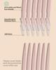 Eyebrow Razor for Women, 30 Pcs Dermaplane Razor for Women Face, Multipurpose Face Wheat Pink Razors for Women and Men by MoHern view 3