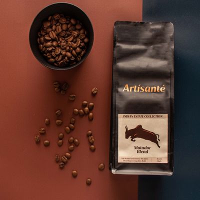 Artisante | Indian Selection Coffee | 1 kg (Matador Blend | Dark Roast | Moka Pot)