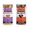 Roastum Combo Of Select Roasted Makhana Chivda And Ragi Chipstix Healthy Snacking With High Nutrient Content (Pack Of 2) view 1