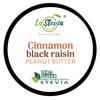 LaStevia Cinnamon Black Raisin Peanut Butter Creamy 500g, Zero Sugar, Sweetened with Stevia. view 4