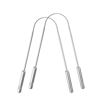 XENWEN Stainless Steel Tongue Cleaner Scraper For Kids & Adults (Pack Of 2)