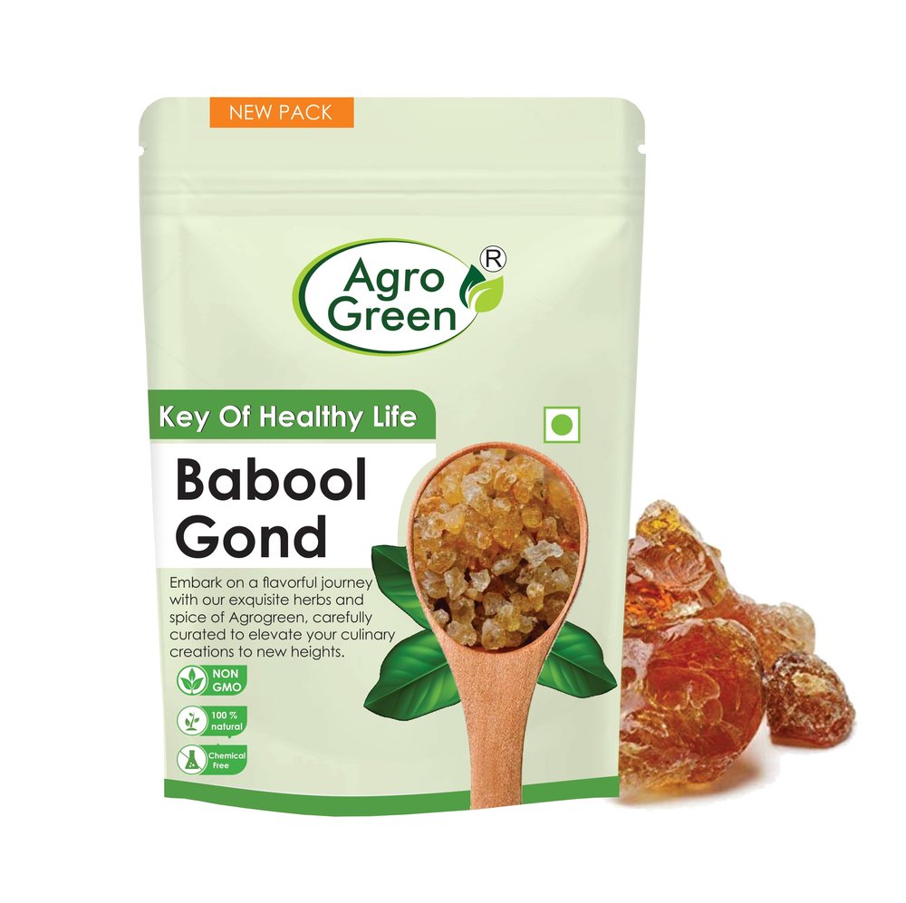 Agrogreen Gond Babool | Babool Ki Gond | Babool Gond - (800 gm)