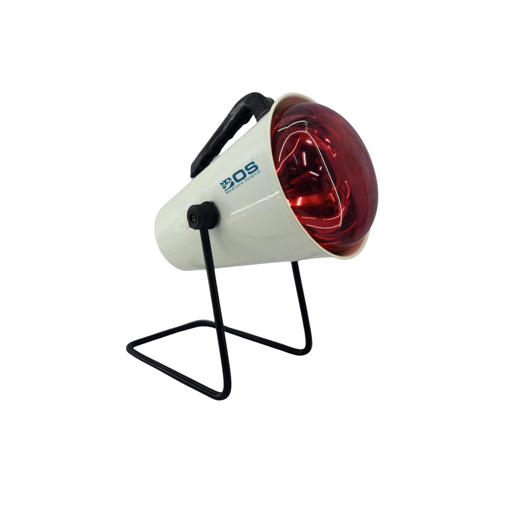BOS MEDICARE SURGICAL Electric Infrared Heat Therapy Lamp with 150W Bulb | Muscle & Joint Pain Relief | E27 Base, 230V | 1 Pc