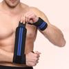 COOL INDIANS Fitness Combo Gym Shaker Bottle with Wrist Band Support Gym & Sports Kit l Weightlifting l Powerlifting l Wrist Band l Gym Shaker l Shaker Bottle l Gym Bottle (500) ML (Blue) view 3