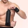 COOL INDIANS Fitness Combo Gym Shaker Bottle with Wrist Band Support Gym & Sports Kit l Weightlifting l Powerlifting l Wrist Band l Gym Shaker l Shaker Bottle l Gym Bottle (500) ML (Black) view 3