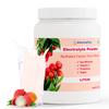 ElectroFizz Electrolyte Powder 100 servings | Electrolyte Powder with Probiotics & Vitamin C | Instant Energy Drink for Workout for Men & Women- 1 Kg Jar Pack (Litchi) view 1