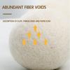 Wool Dryer Balls 6 Pack XL Laundry Balls,New Zealand Wool Natural Organic Fabric,Baby Safe Without Chemical Additives,Clothing Anti Winding,Remove Static Electricity,Reduce Folds,Shorten Dryer Time view 3