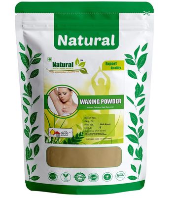 Natural Health and Herbal Products Multani Mitti Flavour Waxing Powder Instant Hair Remover for All Types of Hair & Skin, Hands, Legs, Underarms, Bikini (Private Part) Area (200 g)