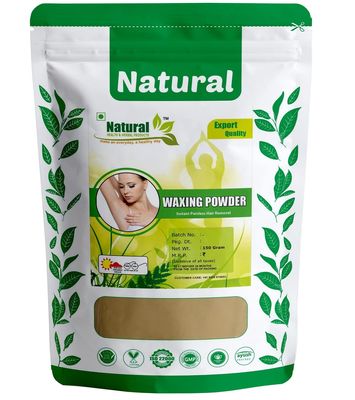 Natural Health and Herbal Products Multani Mitti Flavour Waxing Powder Instant Hair Remover For All Types Of Hair & Skin, Hands, Legs, Underarms, Bikini (Private Part) Area (150 G), Women