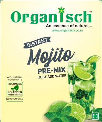 Organisch Mojito Premix Juice (100 gm) - Instant Juice, Healthy & Refershing Drink Premix