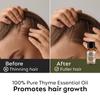 The Premium Nature Thyme Essential Oil for Diffuser | 100% Natural | Thyme Oil for Skin | Essential Oil for Hair, Aromatherapy & Candle Making | Herbaceous & Earthy Scent, 30 mL view 2