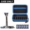 Travel Case Compatible with Gillette Heated Razor for Men, Starter Shave Kit Storage Holder for Blade Refills, Clipper Guards, Charging Dock and Accessories-Blue(Box Only) view 2