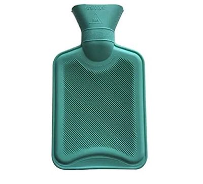 DOMUM Hot water bag, rubber bottle heating pad, non electric warm bag pain relief device. (250ML) Pack Of 1.
