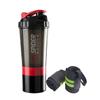 COOL INDIANS Protein Shaker Bottle with Wrist Support Band for Sport & Exercise l Weightlifting l Powerlifting l Wrist Wrap l Gym Shaker l Shaker Bottle l Gym Bottle (500) ML. (RED Green) view 1