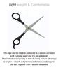 Raaya Moustache Beard Eyebrow/Nose Hair Trimming Scissor For Men And Women view 3