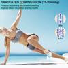 2 Pairs Zipper Compression Socks, 15-20 mmHg Closed Toe Compression Stocking with Zipper for Women and Men view 3