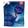 Soft & Fresh Combo Pack of Blue Wave 2X900ml, best Fabric Conditioner softener increase freshness and softness 900ml refill pouch pack of 2 view 1