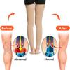 Compression Sock, Morelian 1 Pair Thigh High Socks Men Women 20-30mmHg Stockings Sleeves for Varicose Vein Swelling, Black, XL view 4