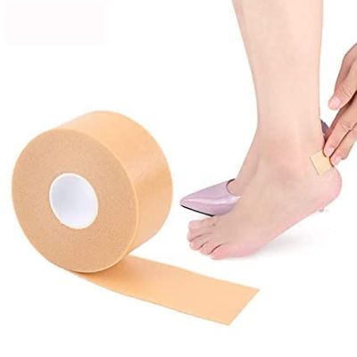 Anup Torda Anti Chafing Flexible Waterproof Blister Tape, Foot Care Sticker, Anti-Slip High Heeled Heel Stickers, Cushioned Protection, Shoes Insoles Insert Stick for Pain Relief Tape 0.98" x 177"