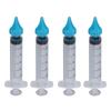 Ear Wax Remover Syringe, Easy Use Multifunctional Ear Syringe 4pcs for Travel for Adults view 1