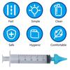Ear Wax Remover Syringe, Easy Use Multifunctional Ear Syringe 4pcs for Travel for Adults view 2