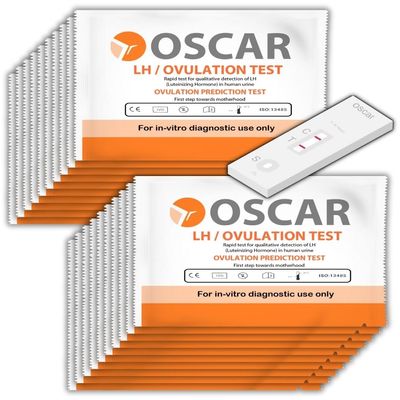 Oscar ovulation test kit for women planning pregnancy - Pack of 20 Cassette