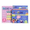 Aya Papaya Ouchie Monster Print Mosquito Repellent Patches (24 Patches) & Ouchie Non-Toxic Printed Bandages - Lavender (20 Strips) view 1