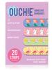 Aya Papaya Ouchie Monster Print Mosquito Repellent Patches (24 Patches) & Ouchie Non-Toxic Printed Bandages - Lavender (20 Strips) view 4