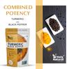 Holy Natural - The Wonder of World Organic Turmeric Black Pepper Powder(454 Gm),Spices&Delicious,Sprinkle On Salad&Sabji view 4