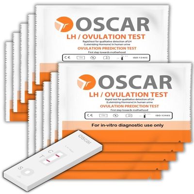 Oscar ovulation test kit for women planning pregnancy - Pack of 10 Cassette