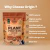 Origin Nutrition 100% Natural Plant Based Protein Powder, Ranked Best Vegan Protein by Independent Scientific Research, European Pea Protein Isolate & Pumpkin Seed Protein, Easy to Digest Coffee Caramel with 25g Plant Based Protein,20 servings,810 g view 4