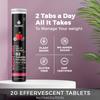 Auric Get Slim Effervescent | 80 Tablets Power of Green Coffee, Green Tea, Grape Seed & Garcinia Cambogia | For Men & Women view 4