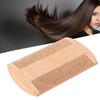 Beard-shaped comb, comfortable use of lice removal on both sides reduces the tangled comb for mustache when traveling view 3