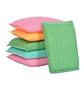 Choice Multi Colour Foam Pad Sponge Scrubber Kitchen Scrubber for Dish/Utensils/Tiles Cleaning Heavy Quality (2) view 1